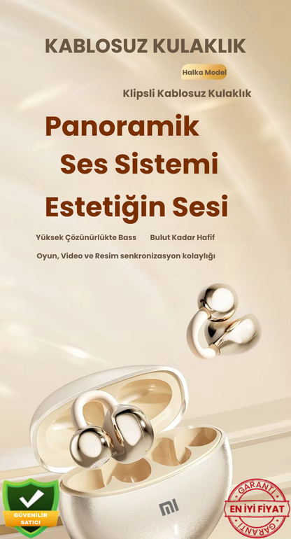 Xiaomi Berlin 9D Surround Stereo Kemik İletim Wireless Küpe Kulaklık