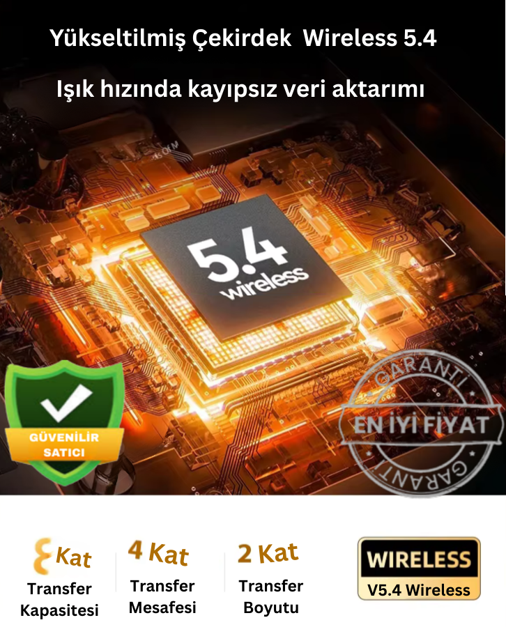 Xiaomi Berlin 9D Surround Stereo Kemik İletim Wireless Küpe Kulaklık