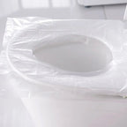 50 Adet Kullan At Pratik Kullanımlı Hijyenik Klozet Kapağı Poşeti