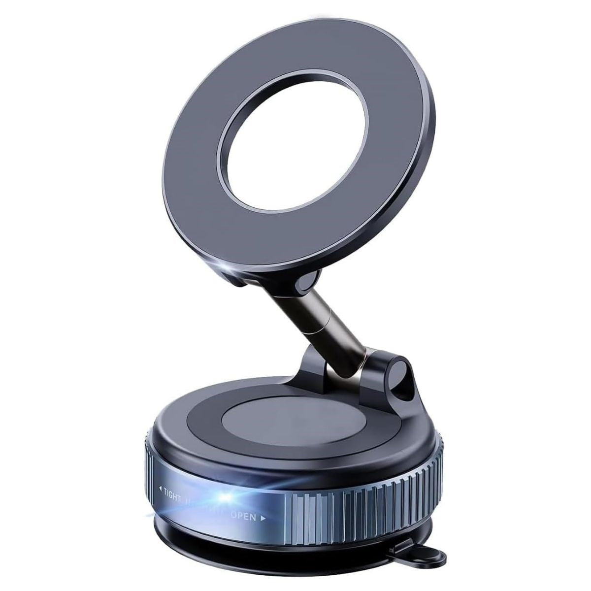 Vakumlu Manyetik Telefon Tutucu – Güçlü Vakum 360° Döner Araç İçi Telefon Standı, Ultra Sabit Manyetik Destekli Mobil Cihaz Aparatı